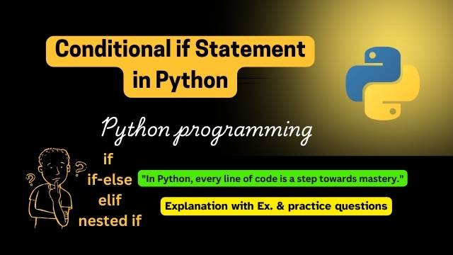 Conditional Statement In Python